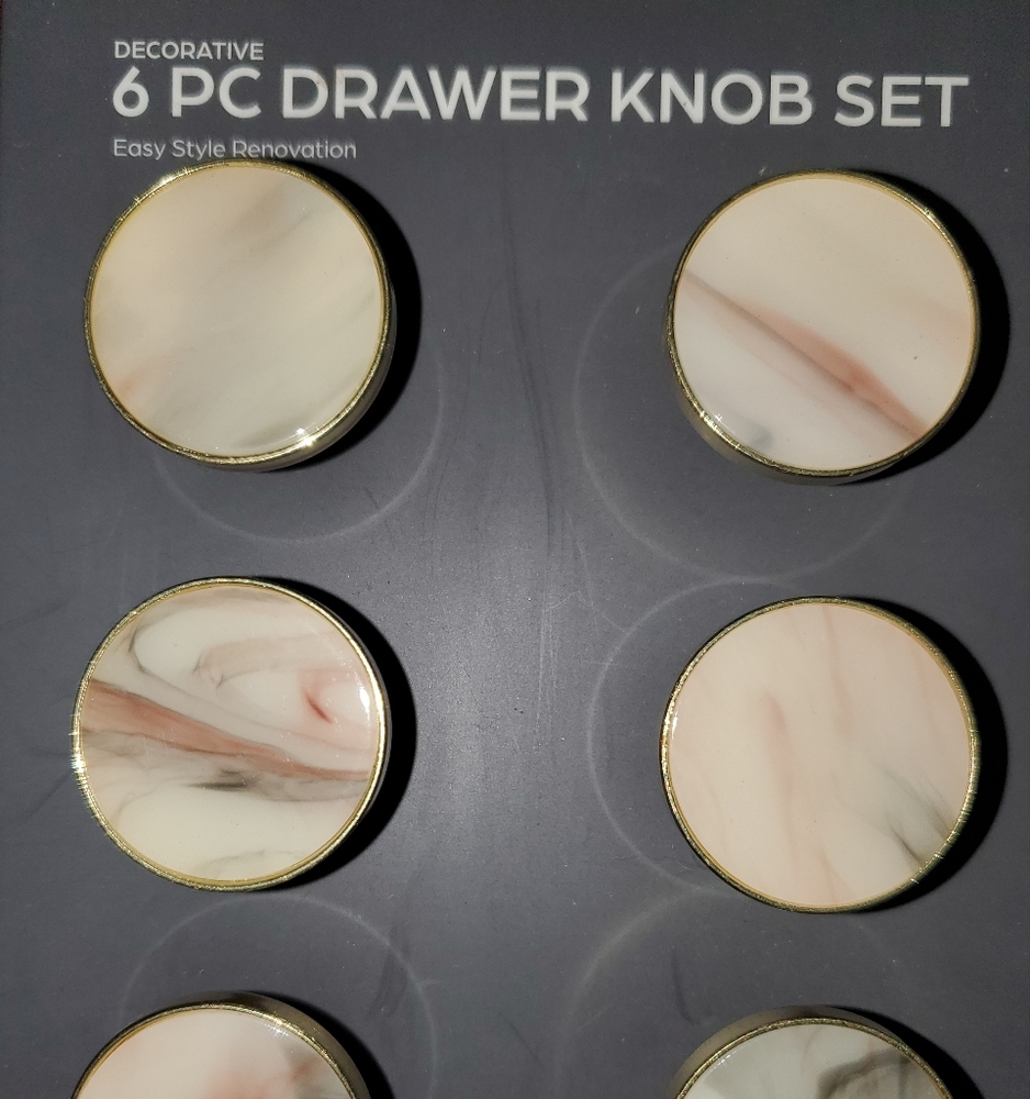 Decorative - 6 Piece Drawer Knob Set